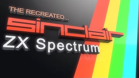 Introducing the Recreated ZX Spectrum