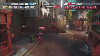 Shadowburn Solo Carry Genji Team Kill Ow World Cup 2018 Russia Vs Chinese Taipei