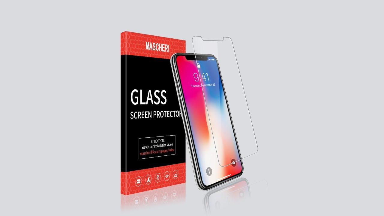 [EN] MASCHERI Tempered Glass Screen Protector Installation YouTube