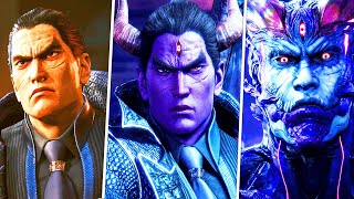 TEKKEN 8 - All Kazuya Scenes & Transformation & Final Battle