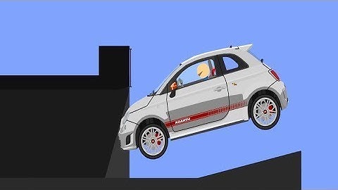 Phun Algodoo Car Destruction #8 (car crashes)