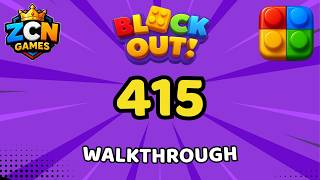 Block Out Level 415 Walkthrough | Full Solution