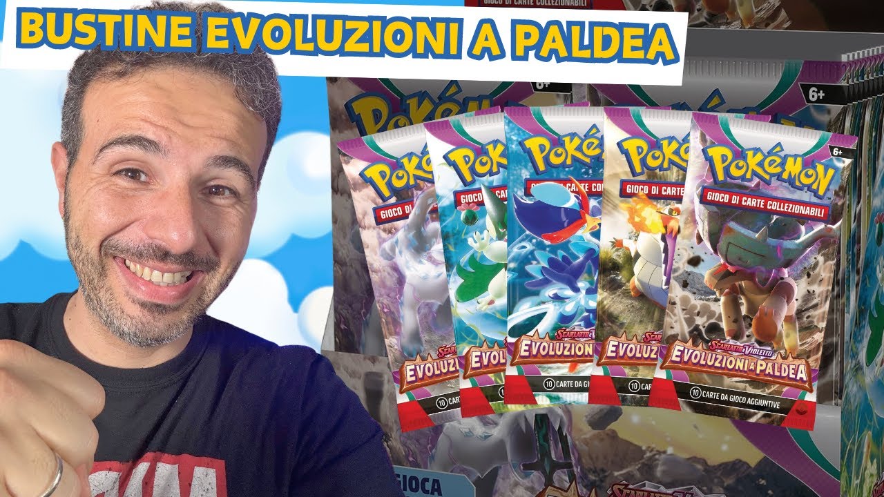 🔴 LIVE: 🔥 SBUSTIAMO INSIEME BUSTINE EVOLUZIONI A PALDEA - YouTube