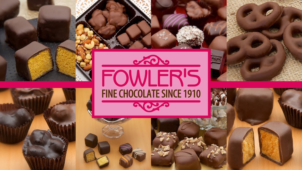 How Fowler's Chocolates Makes Their Famous Sponge Candy YouTube