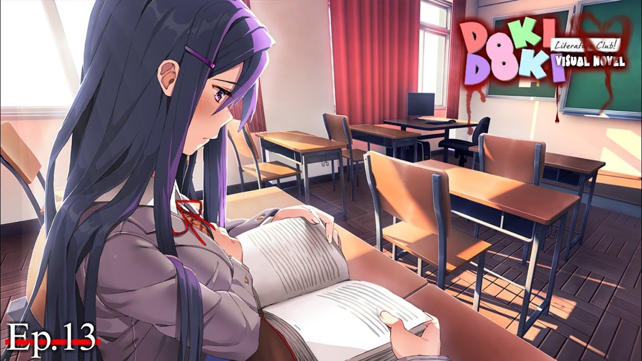 Ep:13 (Otome) Doki Doki Literature Club! (Horror Romance Visual Novel)  Gameplay no commentary - YouTube