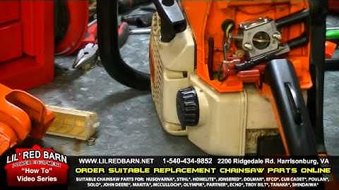 How to Replace the Carburetor on a Stihl Chainsaw