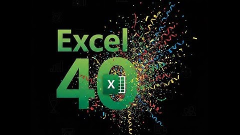 40 Aniversario Excel Video 19 ► Tipos de Datos en Excel ► Movernos entre rangos ► Copiar Selección