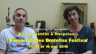 Annonce Hainaut Belles Bretelles Festival 2016
