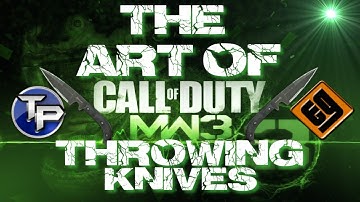 MW3 The Art Of Throwing Knives Ep 1 | A Cinematic Throwing Knife Montage |