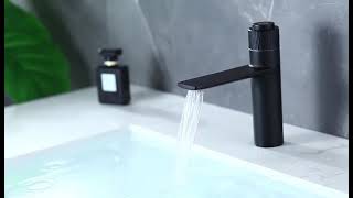 Basin Faucet Special Design With Button Press To Get Water Outlet