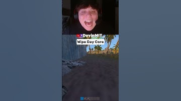 Why I Don’t Play Wipe Day on Rust… 💀 #rust  #rustgame  #shorts