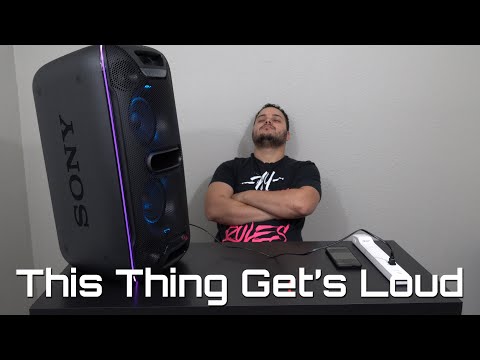 This is a Party Speaker! - Sony GTK-XB72 Review