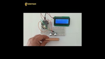 Measuring Distance Using HC-SR04 Ultrasonic Sensor and ESP8266 NodeMCU #shorts