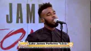 Luke James Performs Live On Wlnys The Couch