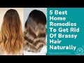 5 Best Home Remedies To Get Rid Of Brassy Hair Naturally!