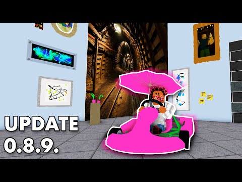 Bloxburg Update Go Karts Paintings And More Roblox 0 8 9 Youtube - aphmau obby 8d funland update 6000 visits roblox