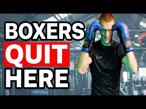 Why 95% of boxers quit — and how not to be one