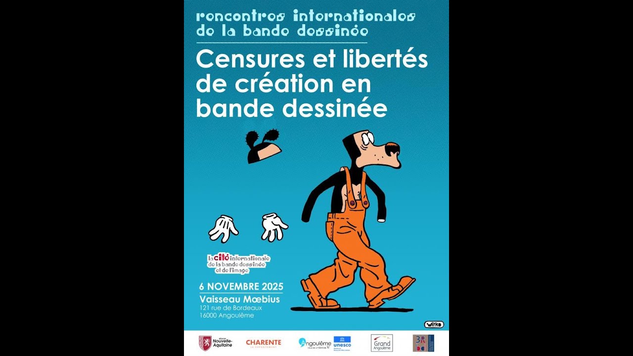 Rencontres internationales de la BD 2025 - Censures et libertés de création en bande dessinée