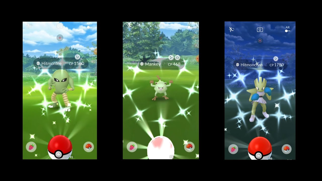Shiny Mankey Swings Into The Spotlight Pokemon Go Shiny Compilation 251 Youtube