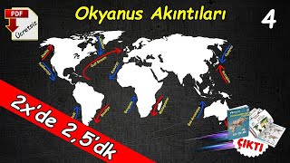 🔥KISA-NET🔥  Okyanus Akıntıları Dünya Harita Bilgisi Çalışması 🌍 Tyt Coğrafya 📌Kamp -4 Resimi