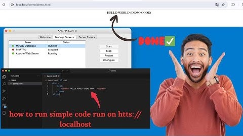 How to simple demo code run on local lost using xampp #xampp ,#coding #vscode #htdoc #study #code 