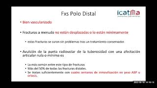 Fractura y Pseudoartrosis de Escafoides - Journal Club icatMA