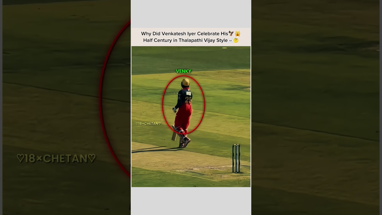 “RCB’s young Thalapathy aura 🔥😮‍🔥” #ipl2026 #rcbians #viratkohli #ipl