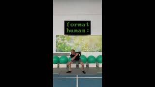 format human: pretzel squat english instructions #fascia #fascialrelease #fascialmaneuvers