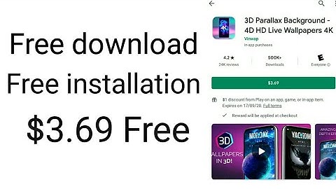 3D Parallax Background – 4D HD Live Wallpapers 4K free download Free download free installation