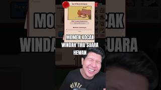 MOMEN KOCAK WINDAH TIRU SUARA HEWAN