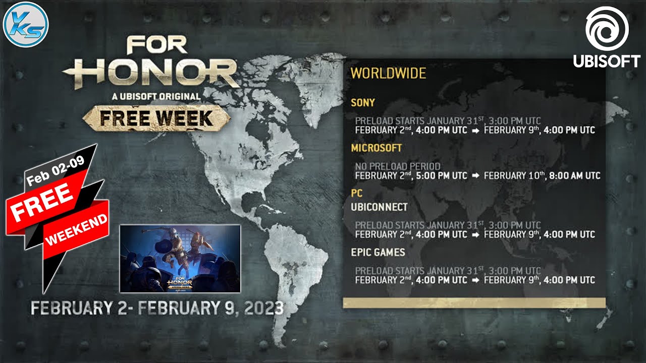 🔥 For Honor FREE WEEKEND is Here 😱 Download & Play Now!!