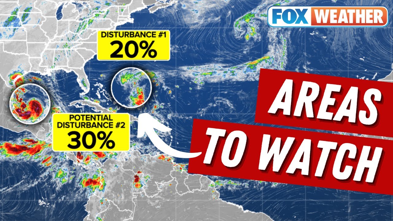Two More Areas Monitored For Development In The Atlantic As Tropical ...
