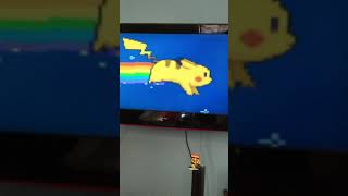 Pikachu Nyan cat π pika pika
