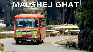 VARIOUS MSRTC BUSES IN MALSHEJ GHAT | MSRTC BUSES MAHARASHTRA