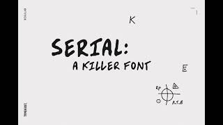 Serial Font