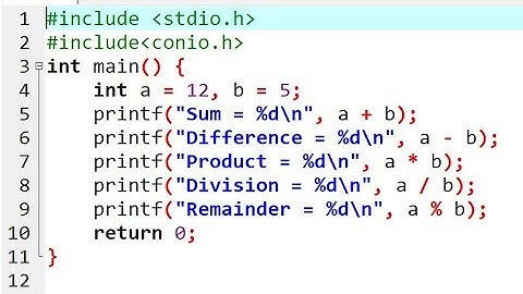 Operator in C Language  with Practical in C Language