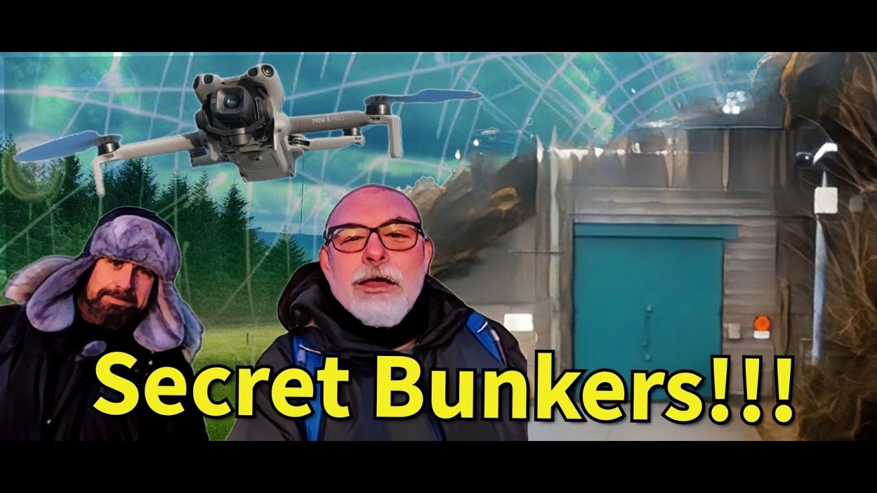 Скрытые под Бринскаллом: поиск секретных подземных бункеров с помощью дронов