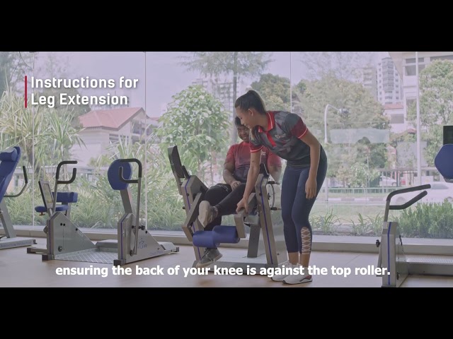 Thumbnail for A short instructional video on how to use the HUR Leg Extension and Leg Curl Machine, which works on the quadriceps and hamstring muscles, covering how to set up the machine, perform both the leg extension and leg curl exercises safely, and return the machine to its default position after use.
