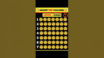 Memory Test 🤯 || Reddles And Puzzle For Iq Test || Emoji Puzzle Quiz | #quiztime #shorts #shortvideo