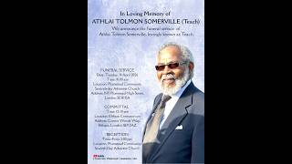Elder Athlai Tolmon Sommerville- Funeral service 14/04/2026