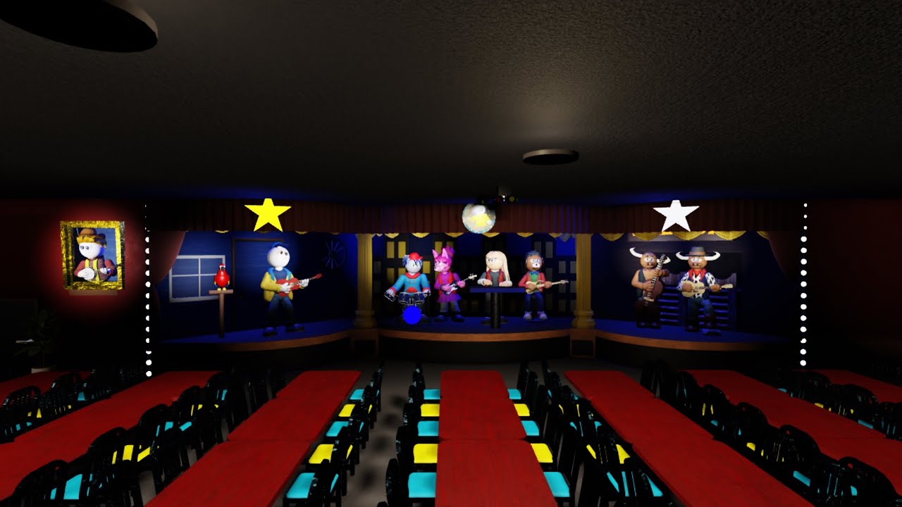 ROBLOX Russel & The Riders - Oldies Medley - Russel’s Family Fun Plex Glendale, RBLX 