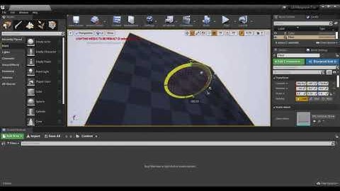 UE4 - Interface - Part 1 (Movement and Controls)