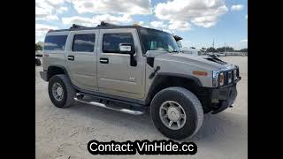 VIN: 5GRGN23U36H107675 - 2006 Hummer H2