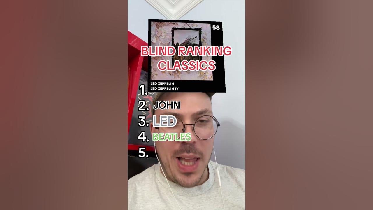 Ranking Classic Albums ANTHONY FANTANO YouTube