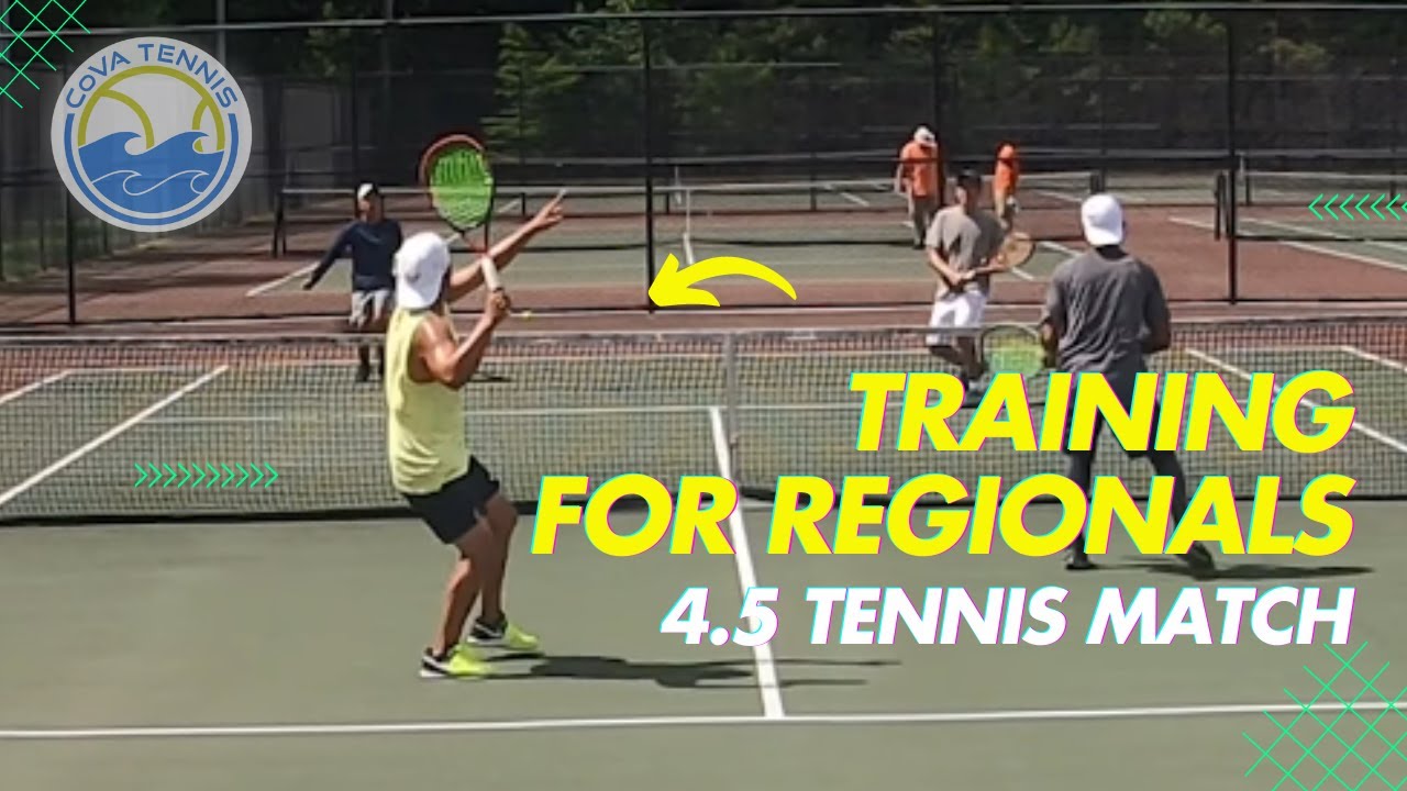 USTA Rated 4.5 Tennis Match Part 2 - YouTube