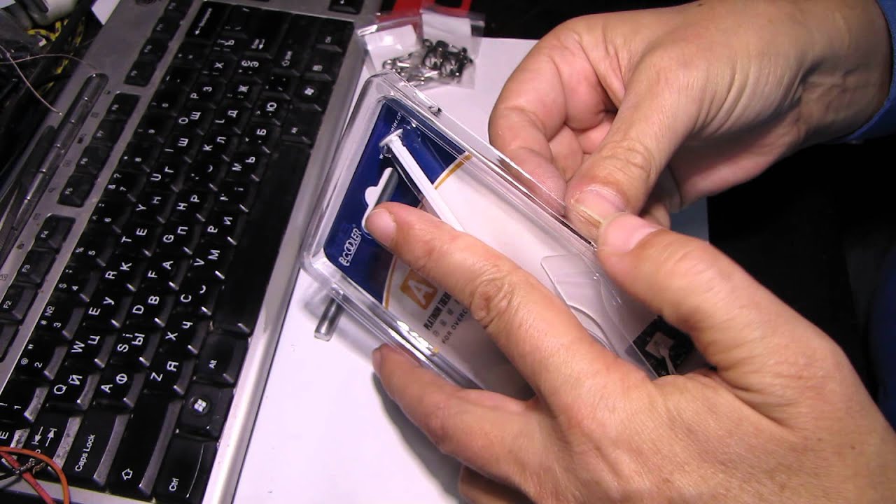 Термопаста для процессора ПК PcCooler A1 - YouTube