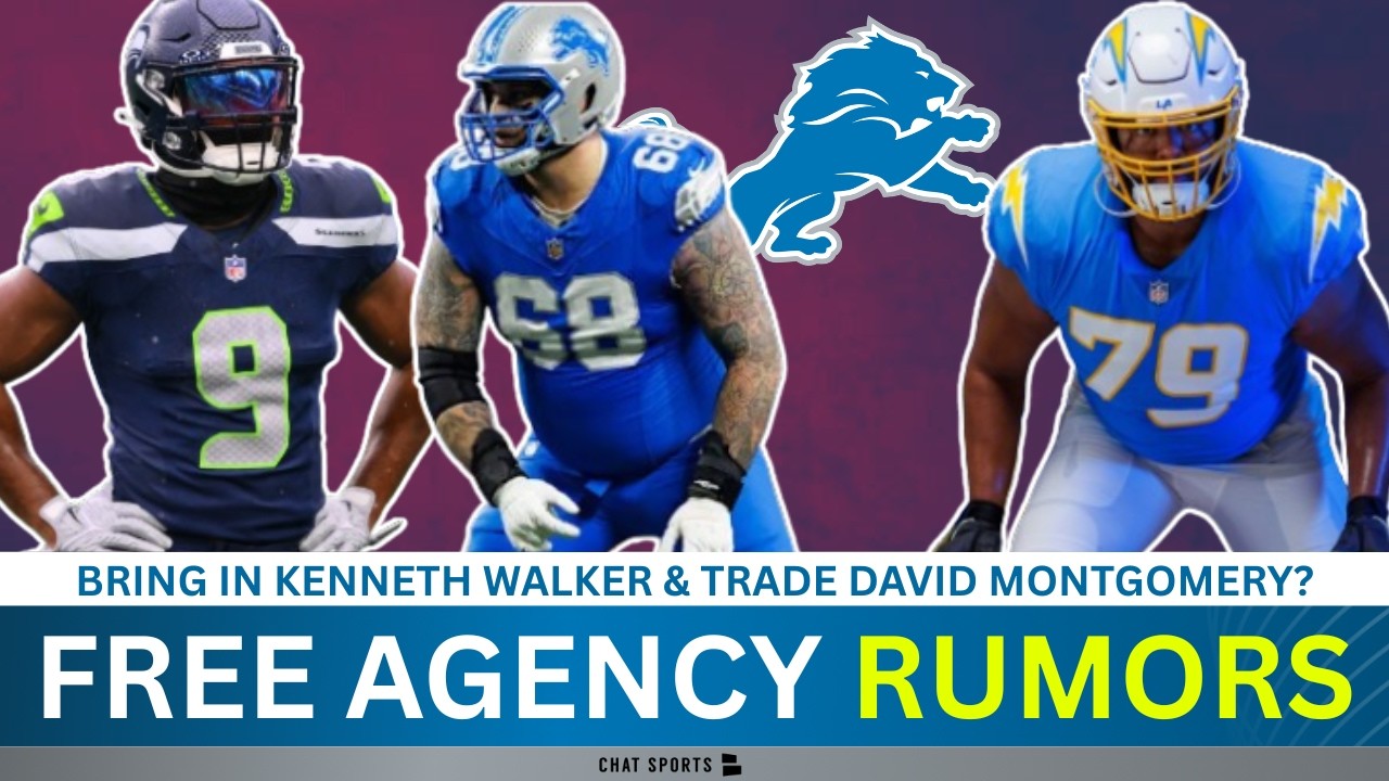 Lions Free Agency Rumors: Lions Pursue Kenneth Walker? Trade David Montgomery To The Broncos?