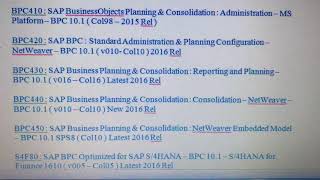SAP BPC Certification Materials Download screenshot 5