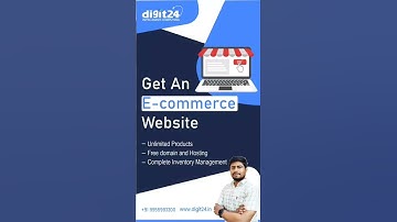 Get eCommerce Website Now #shorts #digit24 #ecommerce #website #software