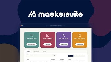 Maekersuite Lifetime Deal - Write viral YouTube scripts easily using AI